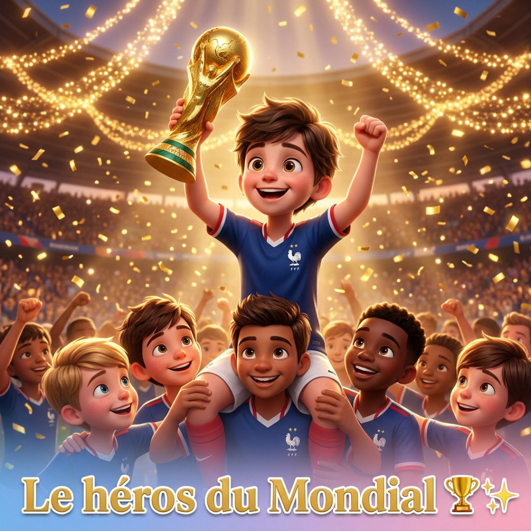 Mon Champion du Mondial - Vidéo Personnalisée
