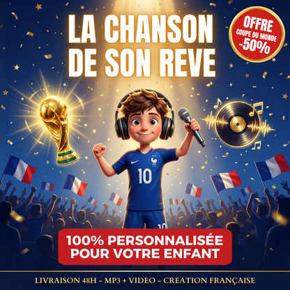 Ma Chanson de Champion — Chanson Personnalisée Coupe du Monde