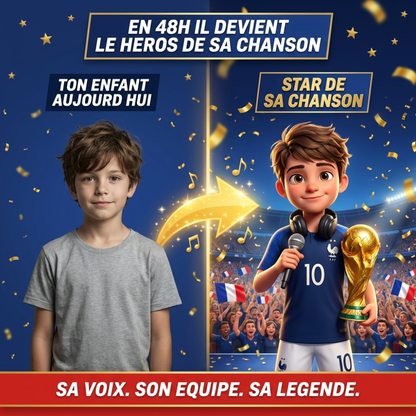 Ma Chanson de Champion — Chanson Personnalisée Coupe du Monde