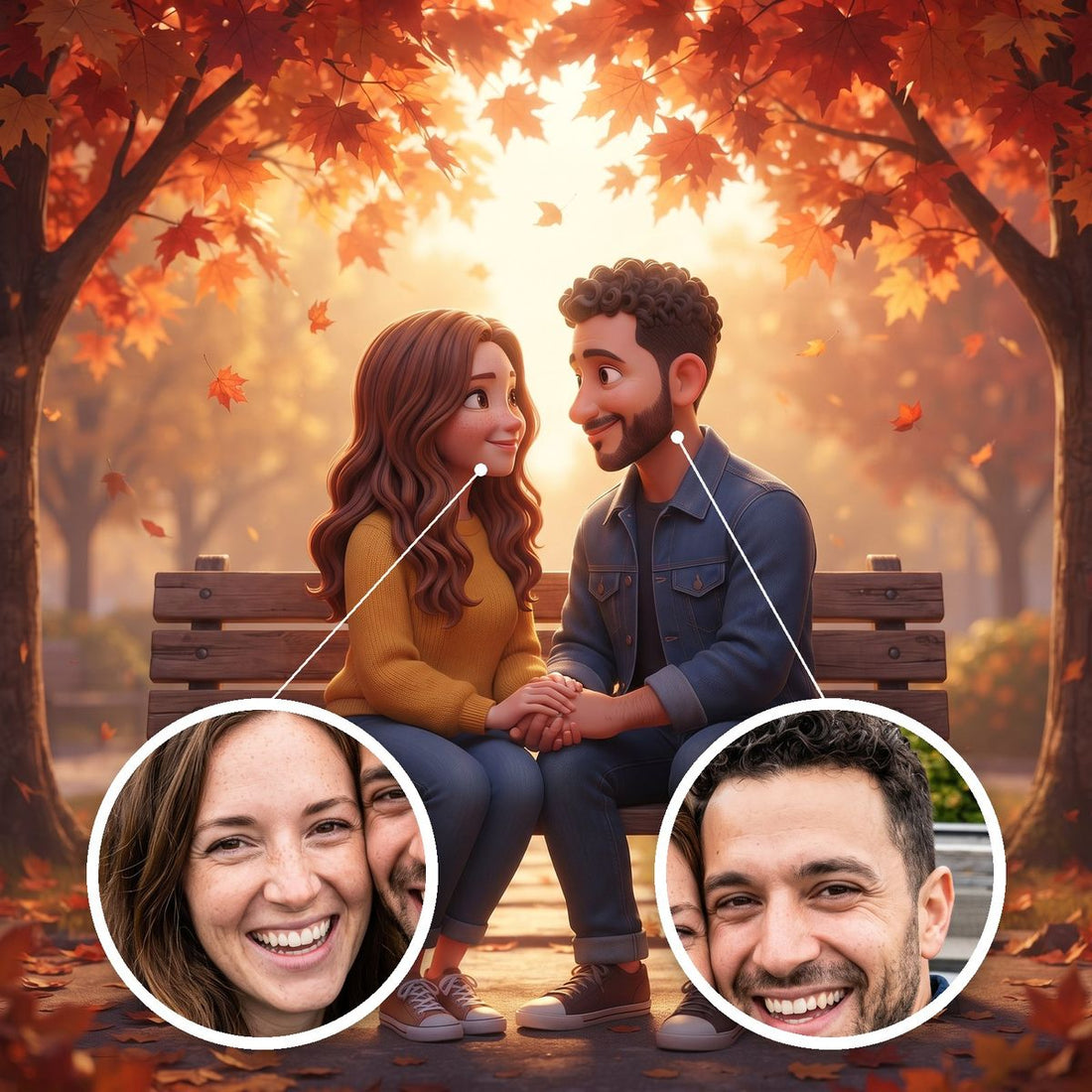 hmfilm medaillon A4 banc automne