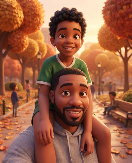 Un parent et son enfant